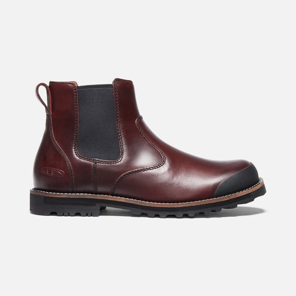 Bottes Chelsea Keen Homme Rouge/Marron | The 59 Ii Limited | ATURE-6432